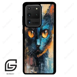 قاب گوشی سامسونگ اس 20 اولترا (Galaxy S20 Ultra ) طرح گربه کد 2397