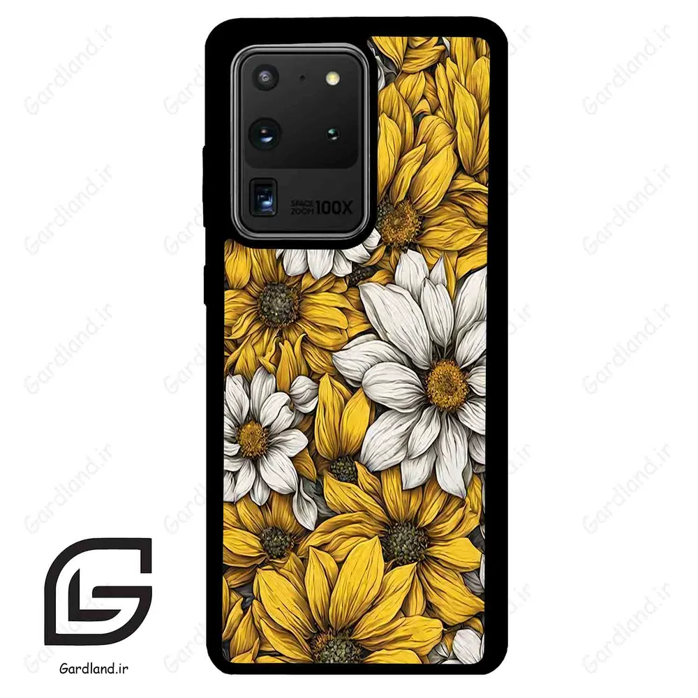قاب گوشی سامسونگ اس 20 اولترا (Galaxy S20 Ultra ) طرح گل کد 2402