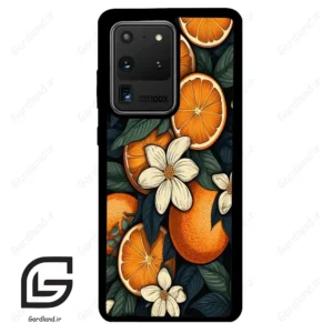 قاب گوشی سامسونگ اس 20 اولترا (Galaxy S20 Ultra ) طرح پرتقالی کد 2423