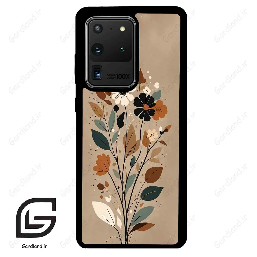 قاب گوشی سامسونگ اس 20 اولترا (Galaxy S20 Ultra ) طرح گل کد 2436