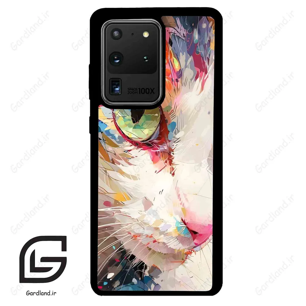 قاب گوشی سامسونگ اس 20 اولترا (Galaxy S20 Ultra ) طرح گربه کد 2437