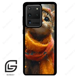 قاب گوشی سامسونگ اس 20 اولترا (Galaxy S20 Ultra ) طرح گربه کد 2440