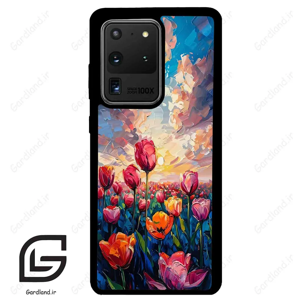 قاب گوشی سامسونگ اس 20 اولترا (Galaxy S20 Ultra ) طرح گل کد 2466