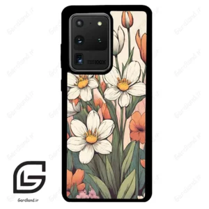 قاب گوشی سامسونگ اس 20 اولترا (Galaxy S20 Ultra ) طرح گل کد 2475