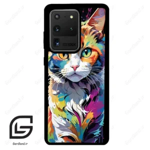 قاب گوشی سامسونگ اس 20 اولترا (Galaxy S20 Ultra ) طرح گربه کد 2483