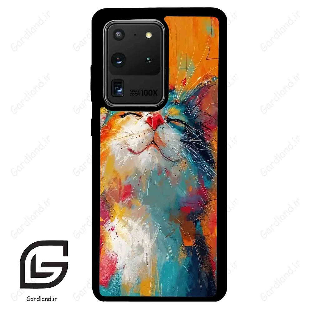 قاب گوشی سامسونگ اس 20 اولترا (Galaxy S20 Ultra ) طرح گربه کد 2489