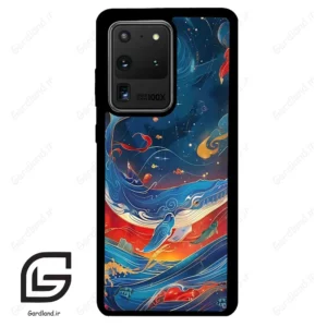 قاب گوشی سامسونگ اس 20 اولترا (Galaxy S20 Ultra ) طرح نقاشی کد 2504