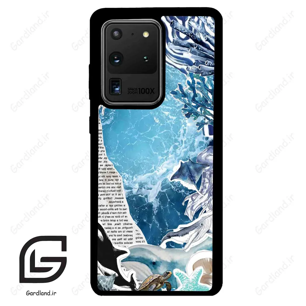 قاب گوشی سامسونگ اس 20 اولترا (Galaxy S20 Ultra ) طرح دریا کد 2516