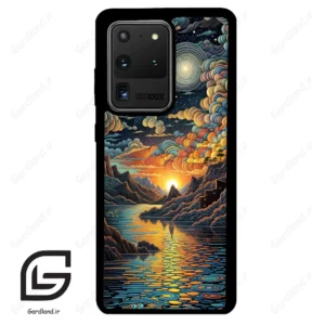 قاب گوشی سامسونگ اس 20 اولترا (Galaxy S20 Ultra ) طرح نقاشی کد 2519