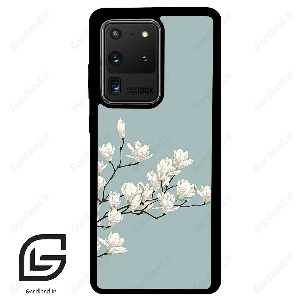 قاب گوشی سامسونگ اس 20 اولترا (Galaxy S20 Ultra ) طرح شکوفه کد 2522