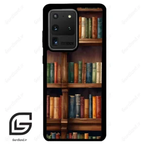 قاب گوشی سامسونگ اس 20 اولترا (Galaxy S20 Ultra ) طرح کتابخانه کد 2527