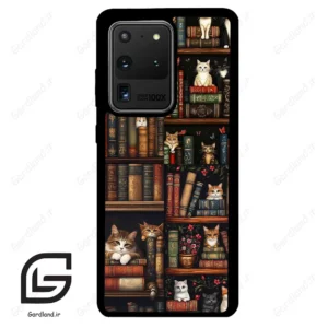 قاب گوشی سامسونگ اس 20 اولترا (Galaxy S20 Ultra ) طرح کتابخانه کد 2532