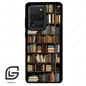 قاب گوشی سامسونگ اس 20 اولترا (Galaxy S20 Ultra ) طرح کتابخانه کد 2533