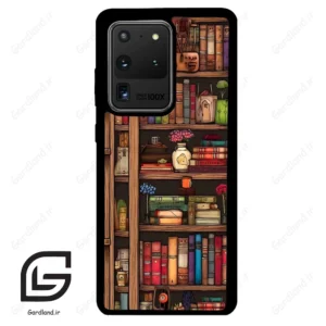 قاب گوشی سامسونگ اس 20 اولترا (Galaxy S20 Ultra ) طرح کتابخانه کد 2537