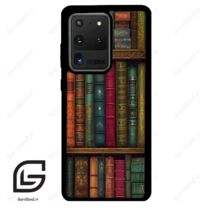 قاب گوشی سامسونگ اس 20 اولترا (Galaxy S20 Ultra ) طرح کتابخانه کد 2538