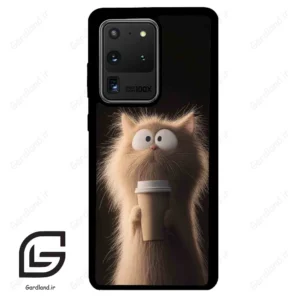 قاب گوشی سامسونگ اس 20 اولترا (Galaxy S20 Ultra ) طرح گربه کد 2567