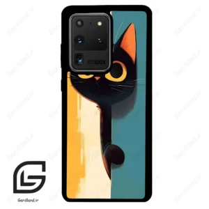قاب گوشی سامسونگ اس 20 اولترا (Galaxy S20 Ultra ) طرح گربه کد 2581