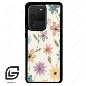 قاب گوشی سامسونگ اس 20 اولترا (Galaxy S20 Ultra ) طرح گل کد 2587