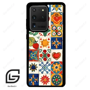 قاب گوشی سامسونگ اس 20 اولترا (Galaxy S20 Ultra ) طرح کاشی کد 2594