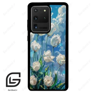 قاب گوشی سامسونگ اس 20 اولترا (Galaxy S20 Ultra ) طرح گل کد 2597