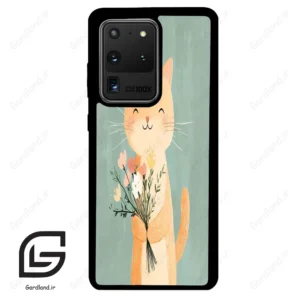 قاب گوشی سامسونگ اس 20 اولترا (Galaxy S20 Ultra ) طرح گربه کد 2619