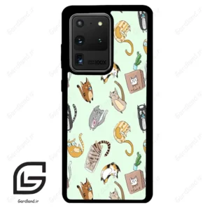 قاب گوشی سامسونگ اس 20 اولترا (Galaxy S20 Ultra ) طرح گربه کد 2622