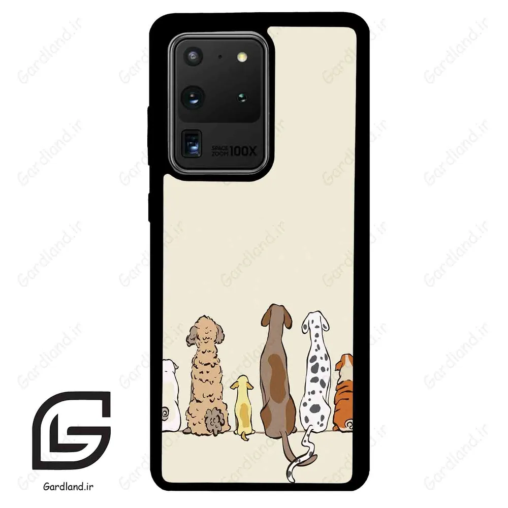 قاب گوشی سامسونگ اس 20 اولترا (Galaxy S20 Ultra ) طرح سگ کد 2630