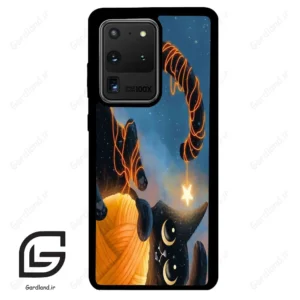 قاب گوشی سامسونگ اس 20 اولترا (Galaxy S20 Ultra ) طرح گربه کد 2654
