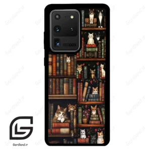 قاب گوشی سامسونگ اس 20 اولترا (Galaxy S20 Ultra ) طرح کتابخانه کد 2675
