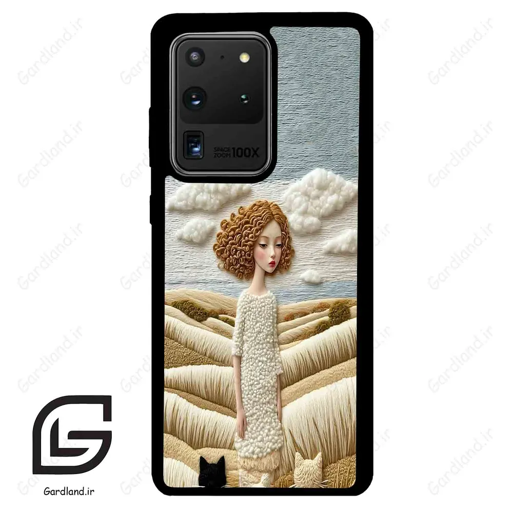 قاب گوشی سامسونگ اس 20 اولترا (Galaxy S20 Ultra ) طرح دخترانه کد 2679