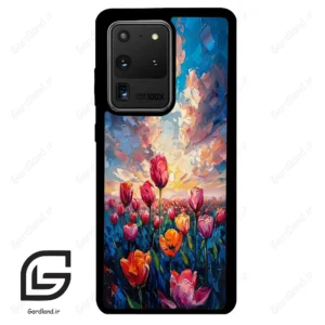 قاب گوشی سامسونگ اس 20 اولترا (Galaxy S20 Ultra ) طرح گل کد 2687
