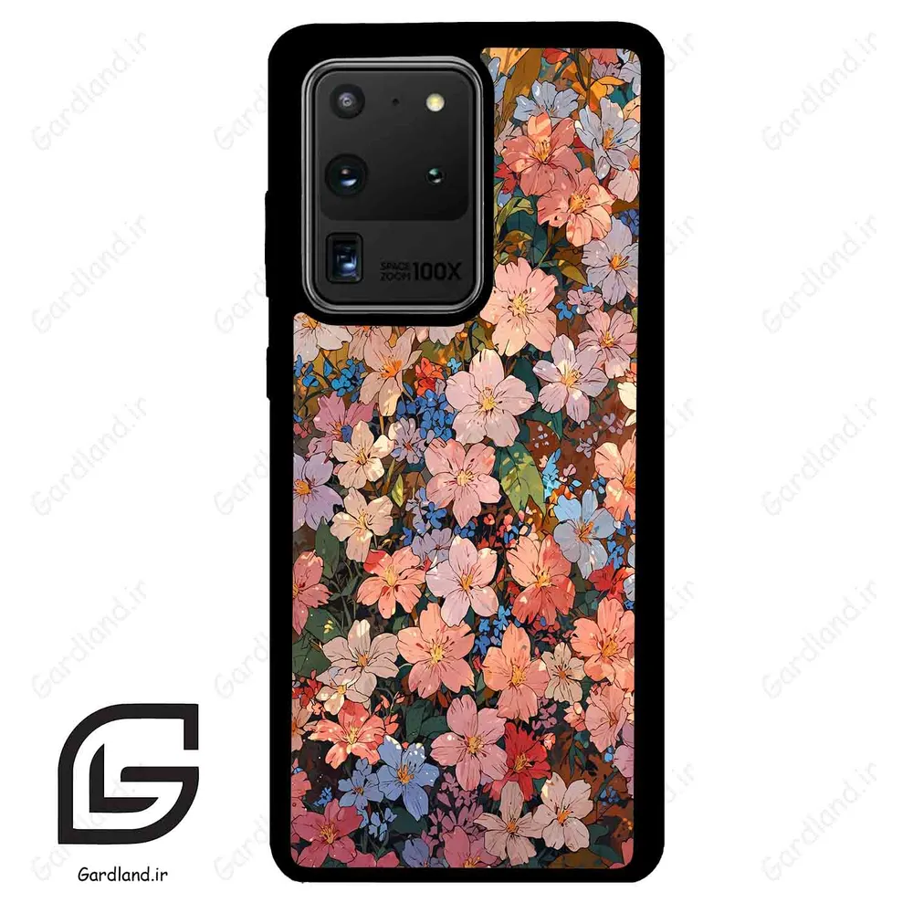 قاب گوشی سامسونگ اس 20 اولترا (Galaxy S20 Ultra ) طرح گل کد 2719