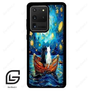 قاب گوشی سامسونگ اس 20 اولترا (Galaxy S20 Ultra ) طرح گربه کد 2727