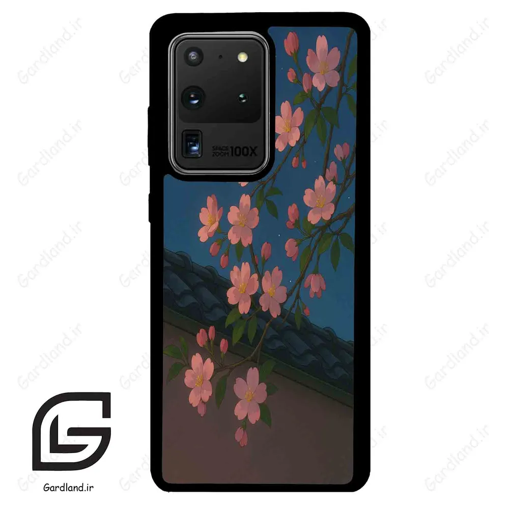 قاب گوشی سامسونگ اس 20 اولترا (Galaxy S20 Ultra ) طرح شکوفه کد 2737