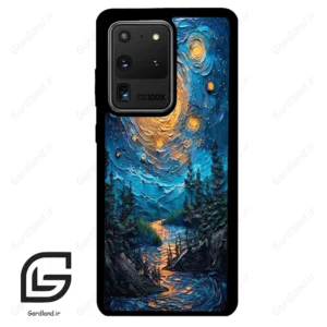 قاب گوشی سامسونگ اس 20 اولترا (Galaxy S20 Ultra ) طرح ابرنگ کد 2792