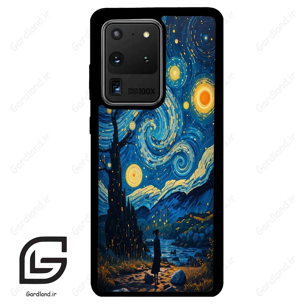 قاب گوشی سامسونگ اس 20 اولترا (Galaxy S20 Ultra ) طرح شب کد 2801