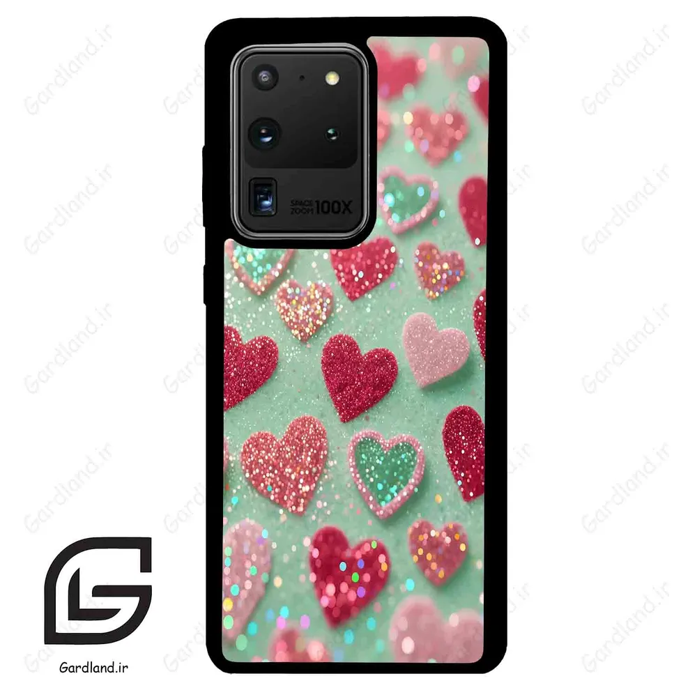 قاب گوشی سامسونگ اس 20 اولترا (Galaxy S20 Ultra ) طرح قلب کد 2812