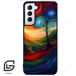 قاب گوشی سامسونگ اس 21 نرمال (Galaxy S21 5G ) طرح طبیعت کد 2002