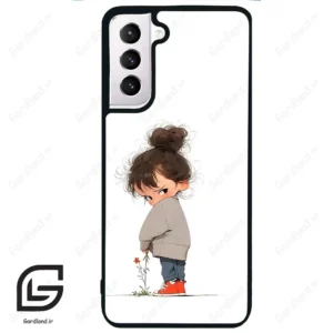 قاب گوشی سامسونگ اس 21 نرمال (Galaxy S21 5G ) طرح دخترانه کد 2021