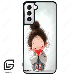 قاب گوشی سامسونگ اس 21 نرمال (Galaxy S21 5G ) طرح دخترانه کد 2025