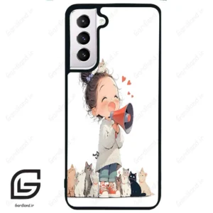 قاب گوشی سامسونگ اس 21 نرمال (Galaxy S21 5G ) طرح دخترانه کد 2027