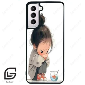 قاب گوشی سامسونگ اس 21 نرمال (Galaxy S21 5G ) طرح دخترانه کد 2028