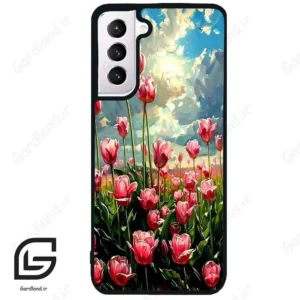 قاب گوشی سامسونگ اس 21 نرمال (Galaxy S21 5G ) طرح گل کد 2055