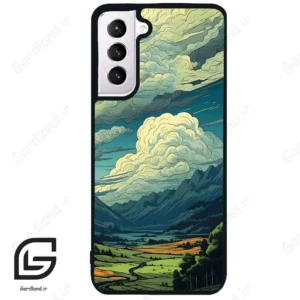 قاب گوشی سامسونگ اس 21 نرمال (Galaxy S21 5G ) طرح طبیعت کد 2074