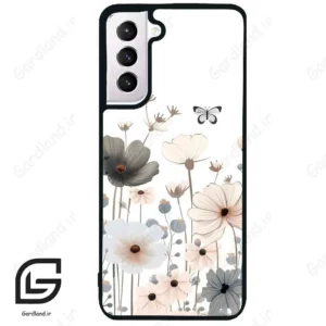 قاب گوشی سامسونگ اس 21 نرمال (Galaxy S21 5G ) طرح گل کد 2081