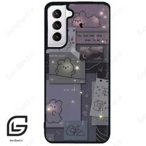 قاب گوشی سامسونگ اس 21 نرمال (Galaxy S21 5G ) طرح فانتزی کد 2154