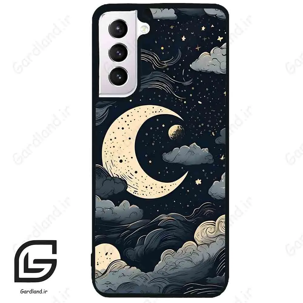 قاب گوشی سامسونگ اس 21 نرمال (Galaxy S21 5G ) طرح ماه کد 2173