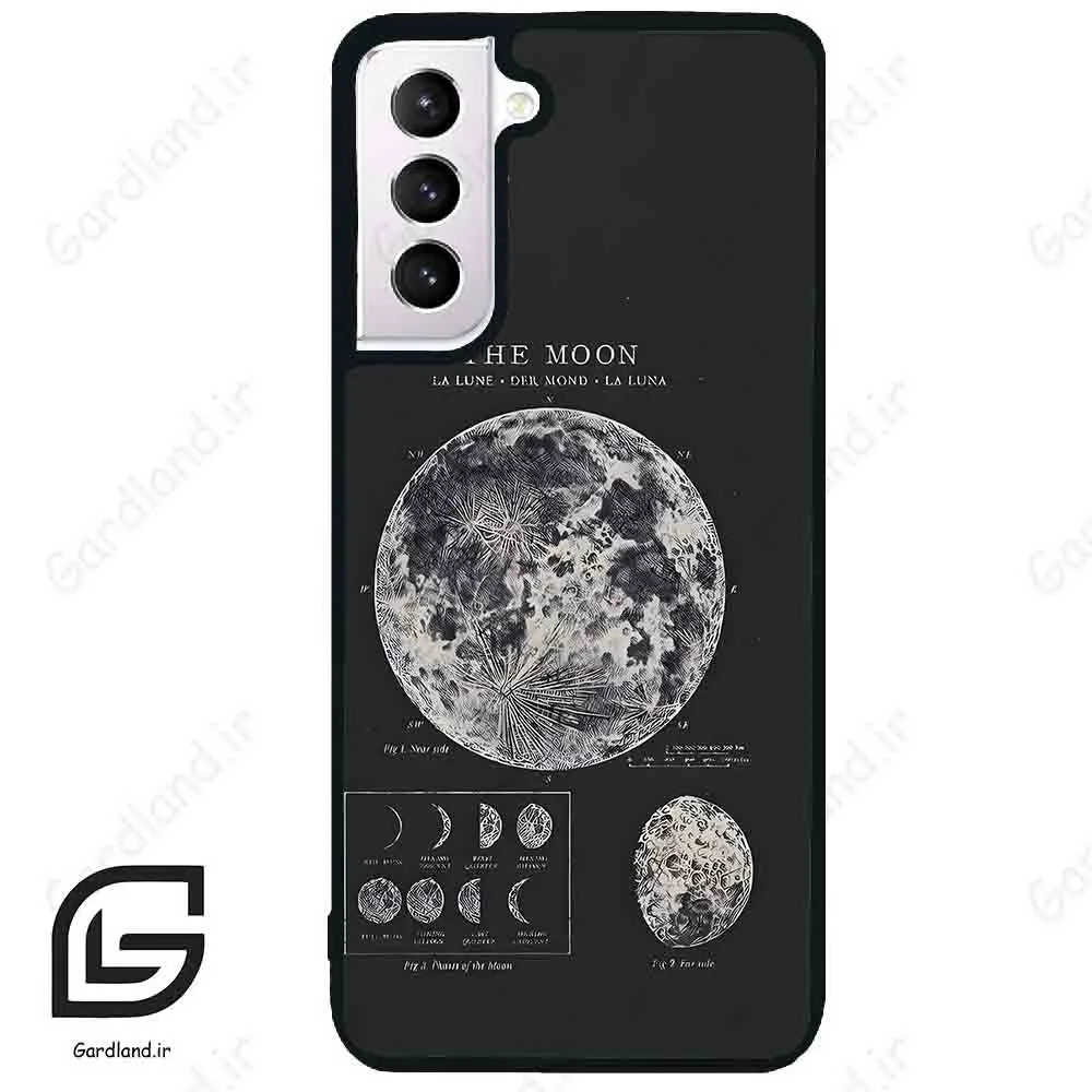 قاب گوشی سامسونگ اس 21 نرمال (Galaxy S21 5G ) طرح ماه کد 2175