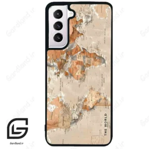قاب گوشی سامسونگ اس 21 نرمال (Galaxy S21 5G ) طرح نقشه کد 2187