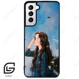 قاب گوشی سامسونگ اس 21 نرمال (Galaxy S21 5G ) طرح دخترانه کد 2209